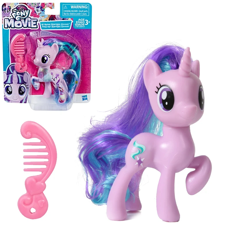 My Little Pony игрушка Дружба это волшебная тень Радуга Lyra сердцевидная радость ПВХ