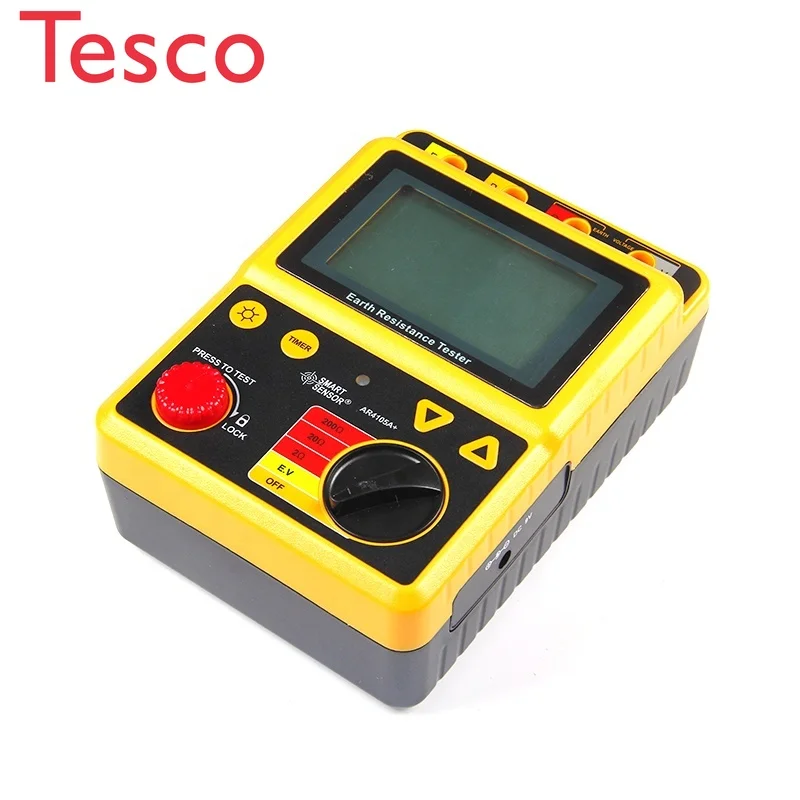 

High precision AR4105A SMART 200 Ohm Ground Resistance Meter Digital Earth Resistance Tester