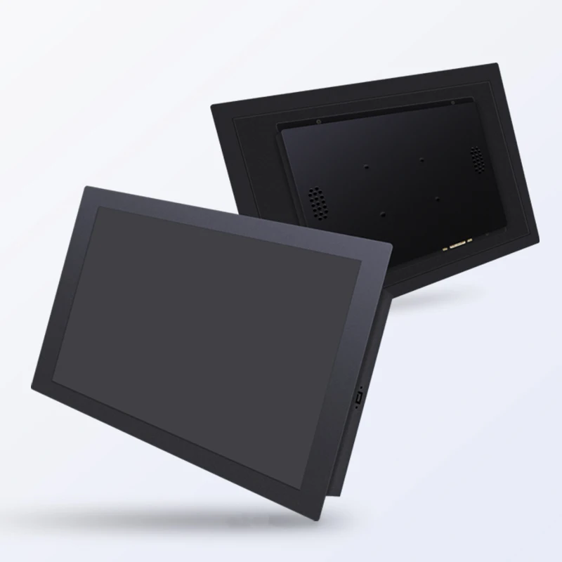 industrial lcd monitors 10 1 дюймов монитор VGA/HDMI/DVI/tv/AV пряжки крепления не сенсорный экран