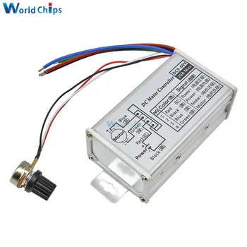 

DC 9V 12V 24V 60V 20A PWM Motor Speed Controller Pulse Width Modulator Regulator 60V Electric Motor Switch for Bike Control