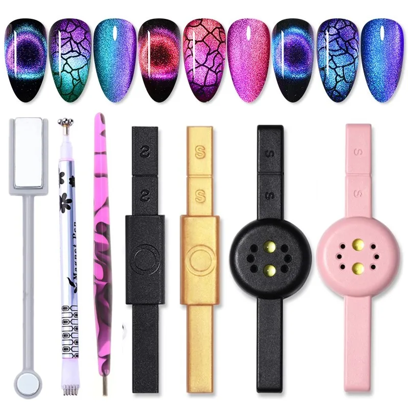 1 шт. Магнитная палка многофункциональный магнит для кошачий глаз УФ Гель лак черный золотой магнит доска DIY Инструменты для дизайна ногтей|Гель для ногтей|   | АлиЭкспресс