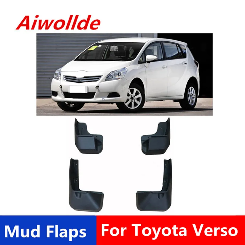 Автомобильные Брызговики для Toyota Verso 2009 2010 2011 2012 2013 2014 2015 2016 брызговики брызговик