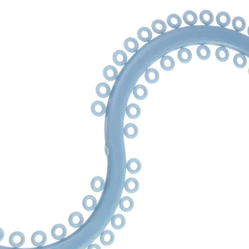 

10Strips/pack Blue Color S-Shaped Dental Orthodontic Braces Bands Rubber Tools Dentist Materials Ligature Separate Oral Hygiene