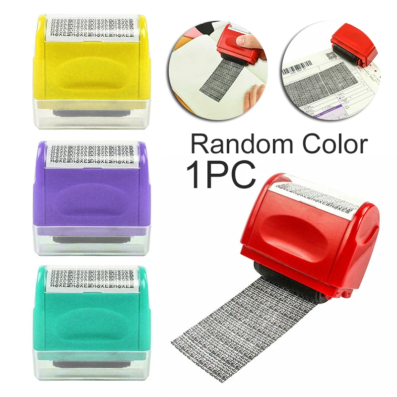 Identity Theft Protection Roller Stamp Guard Your ID Privacy Confidential Data Identity Theft Protection Roller Stamp Guard Your ID Privacy Confidential Data