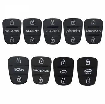 

3 Buttons Rubber Button Pad for Hyundai Avante l10 l20 l30 IX35 For Kia K2 K5 Sorento Rio Ceed