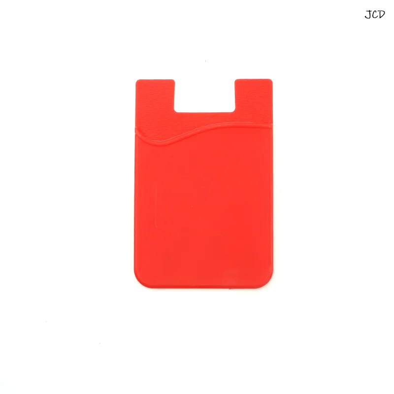 Double Pocket Silicone Phone & Card Holder Sticker - Set of 2