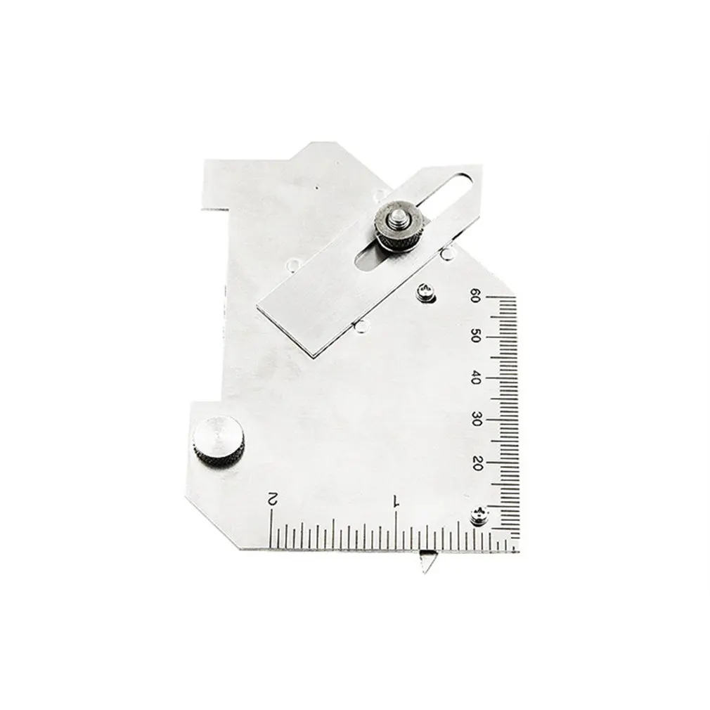 

MG-8 Cam-type Inch Weld Inspection Ruler Welding Gauge Test Ulnar Inspection ruler Bridge Angle Stainless Steel