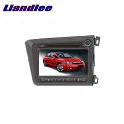 Для Honda Civic правосторонний привод 2012 ~ 2017 LiisLee автомобильный мультимедиа, ТВ DVD gps аудио Hi-Fi радио оригинальный стиль Навигация