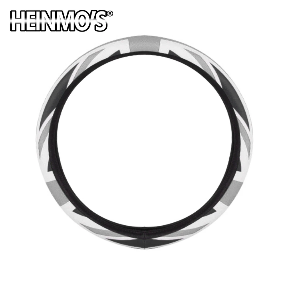 Gray Jack Чехол рулевого колеса автомобиля Наклейка украшения аксессуары для Mini Cooper JCW Clubman земляк F54 F55 F56 F60 R55 R56 R60 - Название цвета: Gray Jack