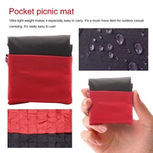 Портативный Ультратонкий складной подстилка для кемпинга Карманный влагостойкий и водоустойчивое одеяло коврик для отдыха на природе песок пляжный коврик