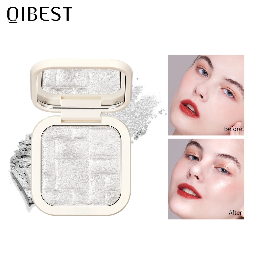 

Highlighter Powder Compact Powder Repair Capacity Natural Nude Makeup Glitter Brighten High-gloss Highlighter Powder