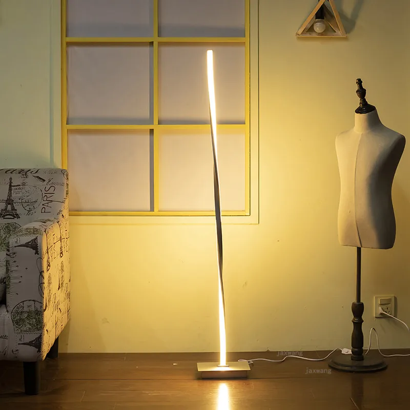 Скандинавский светодиодный светильник с креативным дизайном, светильник, светильники, стоячие лампы для гостиной, спальни, светильник, прикроватная лампа для чтения, торшеры