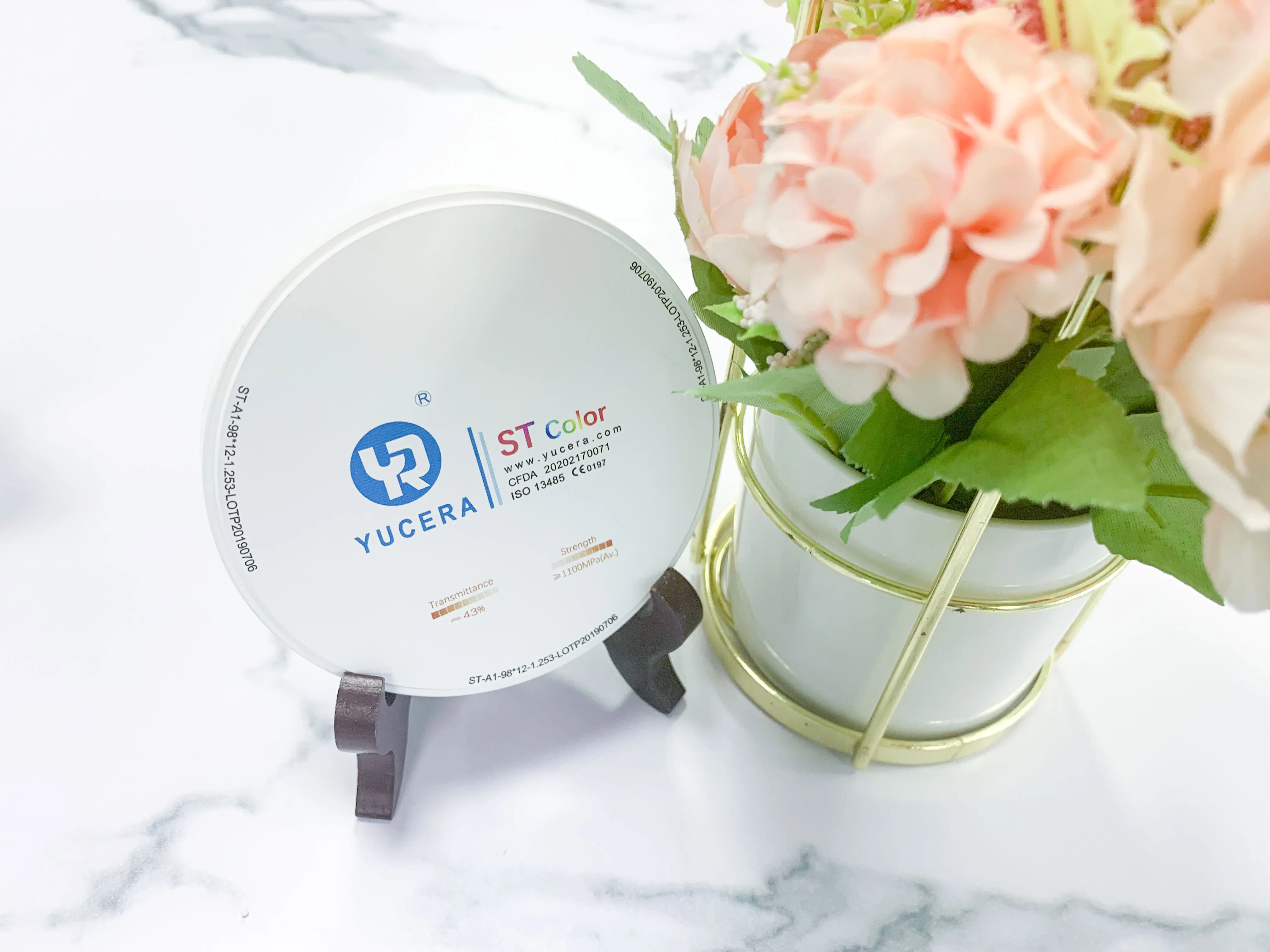 

Лучший эстетический эффект, Φ для стоматологической лаборатории для дисков циркония в другом оборудовании в цветном циркониевом блоке ST