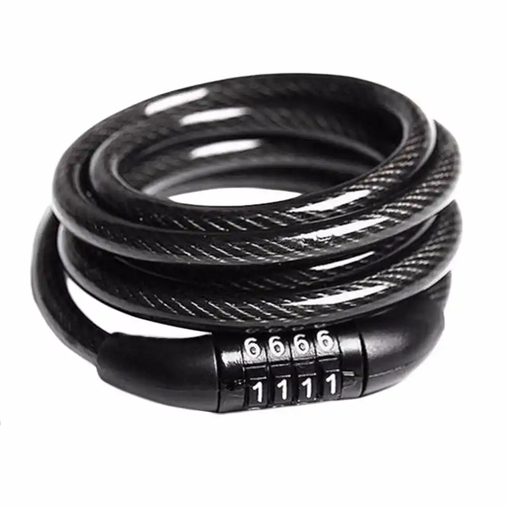 Bike Pro Lock Cable Digit Combination Password Bicycle Motorcycle Security Locks