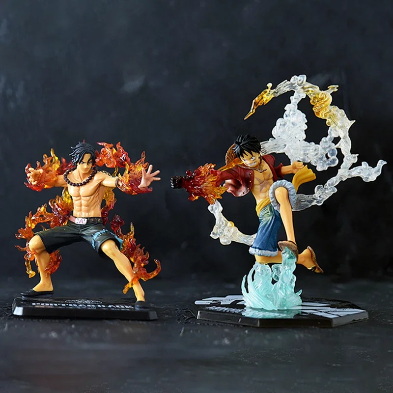 Anime One Piece Action Figures Model Toys Cartoons Monkey D. Luffy Ace Roronoa Zoro Sanji PVC Collector Figurine Doll Toys Model