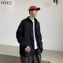 PFHQ – manteau à manches longues pour hommes, tendance coréenne, ample, décontracté, joli, polyvalent, mode étudiant, Safari, 21D3398, nouvelle collection automne