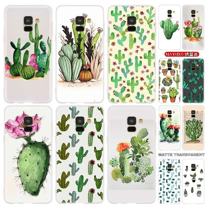 Чехол для телефона Samsung Galaxy J6 J8 J5 J7 J4 Plus 2018 2016 2017 EU Prime Pro CORE Cover Star Cactus Plant Art |