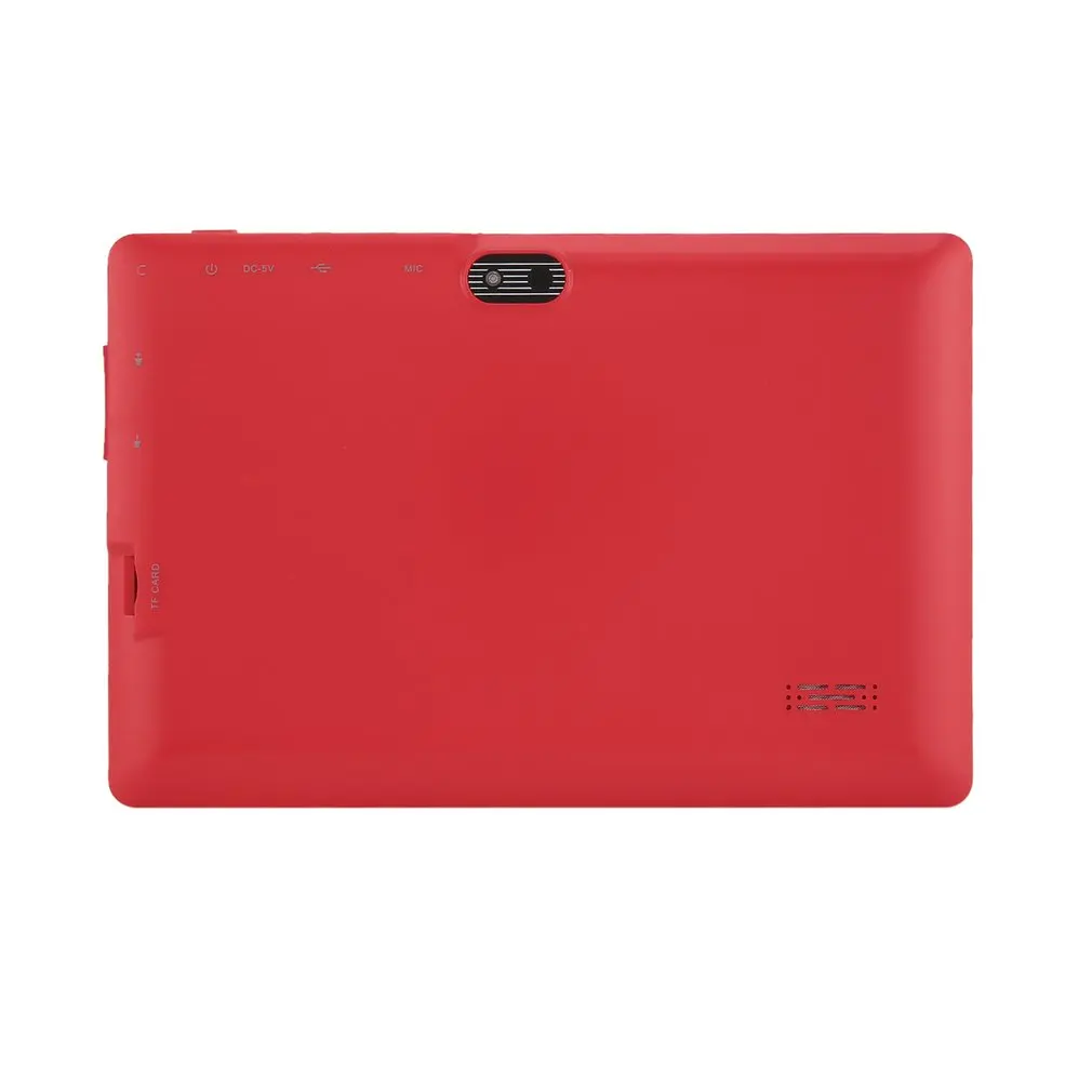  7 inch Children Tablets PC 512MB+4GB A33 Quad Core Dual Camera 1024*600 Android 4.4 Tablet PC With 