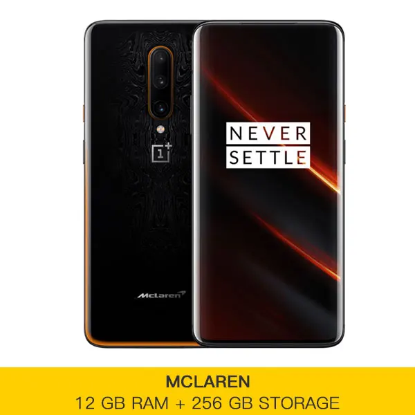 12GB 256GB McLaren Новинка, смартфон OnePlus 7T Pro с глобальной прошивкой, 8 ГБ, 12 Гб ОЗУ, 256 Гб ПЗУ, Snapdragon 855 Plus, экран 6,67 дюйма, AMOLED, 90 Гц, камера 48 МП, 4085 мА - Цвет: 12GB 256GB McLaren