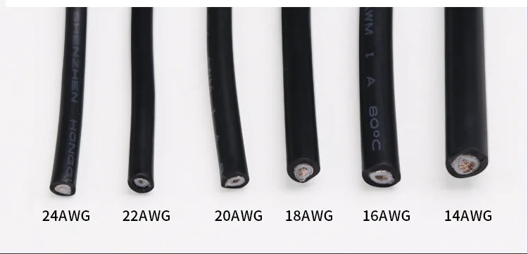 UL1185 экранированный провод 24AWG 22AWG 20AWG одножильный звуковой ...