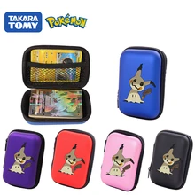 

Mimikyu Pokemon Cards Holder Album Hard Pikachu Pokemon Go Game Cards Anime Playing Cards Collect Box Toy Gift Pokemon Album