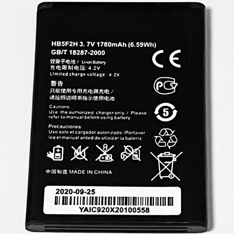 3 7 в 1780 мАч HB5F2H для мобильного Wi-Fi роутера Huawei E5330 E5372 Vodafone R207 R215 | Мобильные