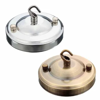 

Metal Ceiling Bracket Solid Hook Plate Fitting for Chandelier Suspension Light 1pcs Antique Brass