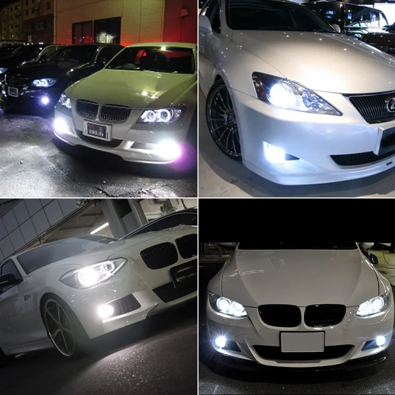 2Pcs Canbus ���� ���� H8 H11 �ڵ��� Led �Ȱ� ���� ���� 2400lm ȭ��Ʈ BMW 1 3 5 6 7 �ø��� E90 E92 E93