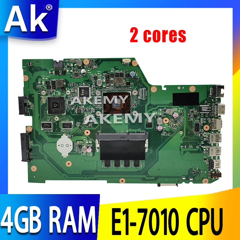 X751YI материнская плата для ноутбука For Asus X751Y K751Y 2 Гб видеокарта 4G RAM /E1-7010 CPU |