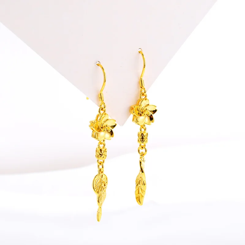 

Classic Women's 14K Gold Earrings Hanging Long Tessel Drop Earrings for Wedding Engagement Jewelry for Girlfriend Birthday Gifts