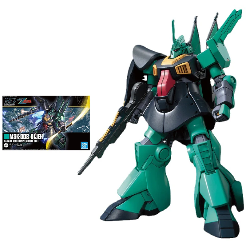 Набор для сборки фигурок аниме Bandai Gunpla фигурки HGUC 1/144 MSK-008 DIJEH подлинные гунпла