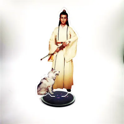 Grandmaster of Demonic Cultivation брелок untamed Lan Wangji Wei Wuxian акриловое кольцо для ключей mo dao zu shi брелок llaveros - Цвет: 2-Jin Ling