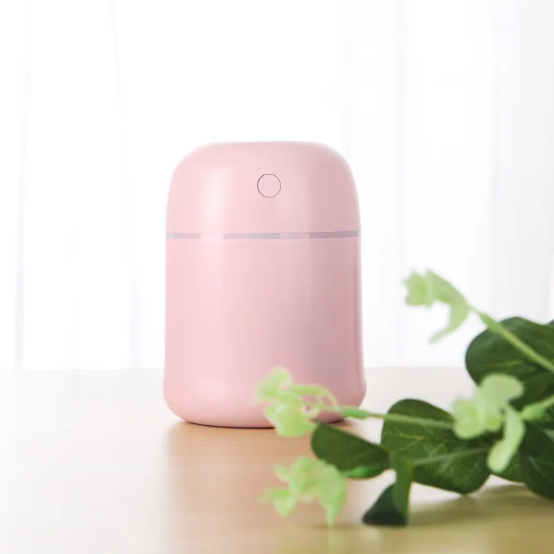 

80ML USB Mini Air Humidifier Ultrasonic Essential Oil Aroma Diffuser Youpin Mute LED Light Mist Maker for Home