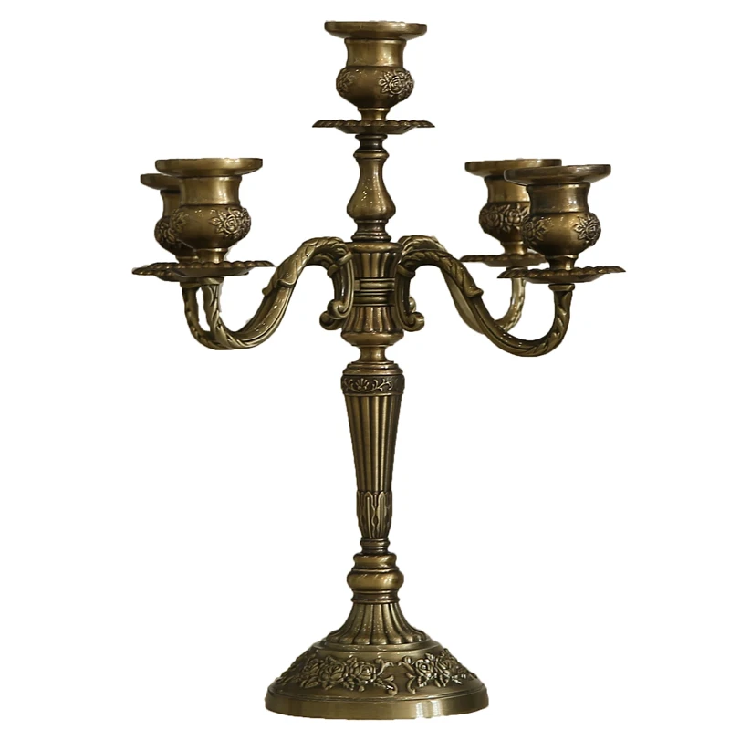 Скандинавские Свадебные подсвечники элегантный романтический Настольный