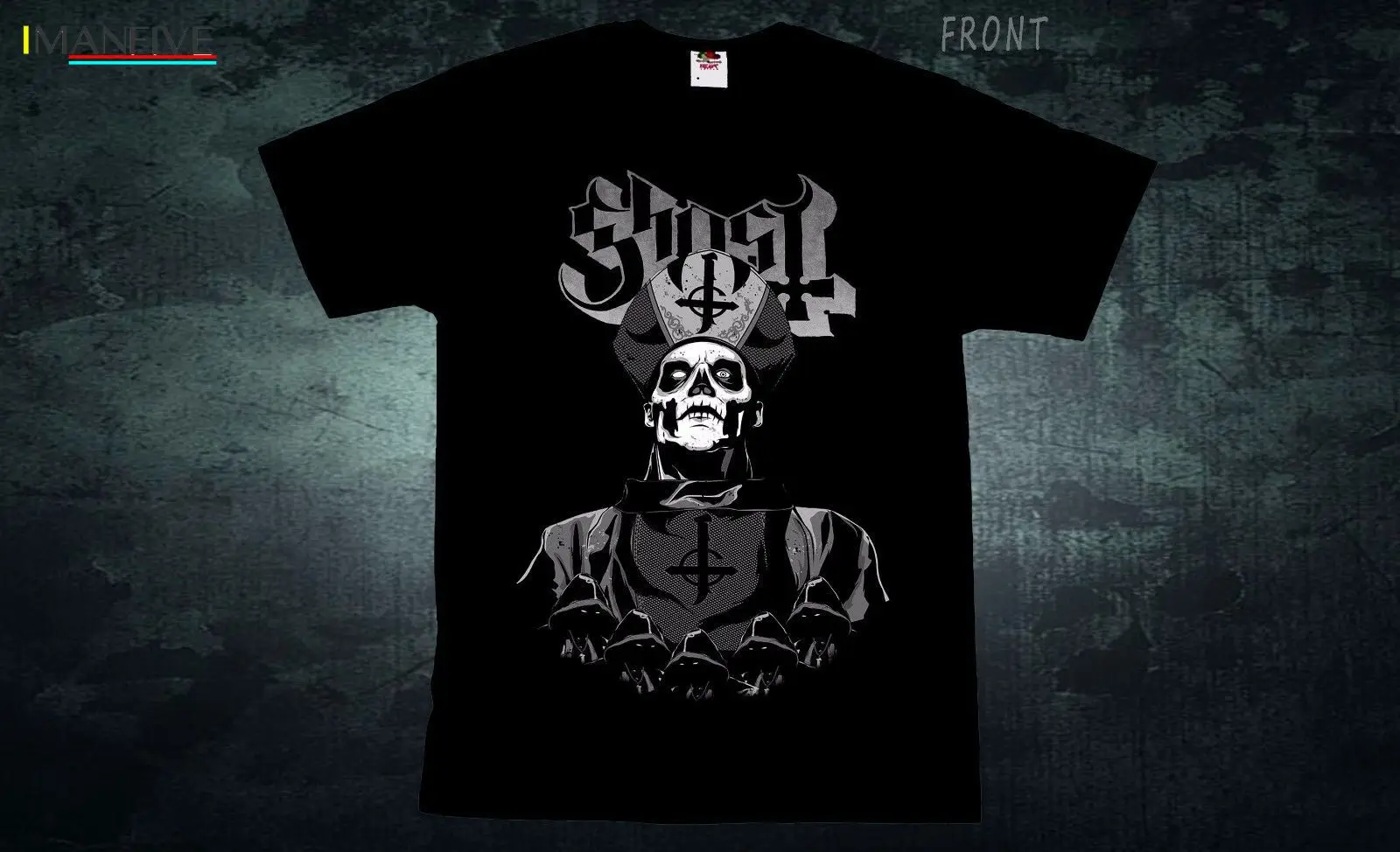 

GHOST BC - Swedish heavy metal band- ,T-shirt-SIZES: S to 7XL