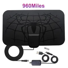 Внутренняя 960 милей цифровая антенна ТВ Усилитель сигнала Усилитель DVB-T2 HD ТВ антенна чистый спутниковый ресивер UY8