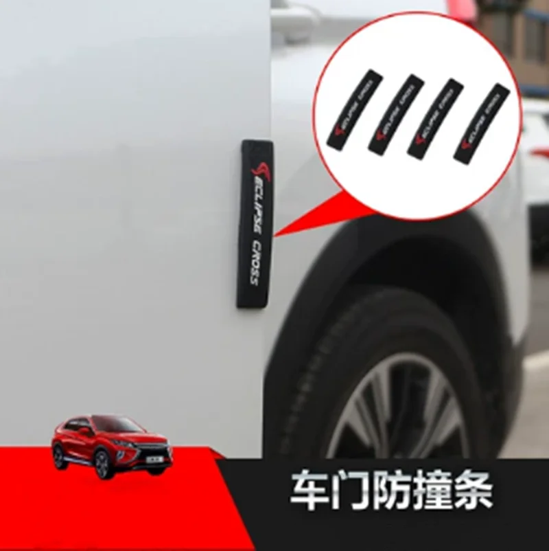 Waterproof Car Door Side Protector Bumper Strips Decorative Anti-Collision Bar Paste For Mitsubishi ECLIPSE CROSS 2018 2020 | Автомобили и