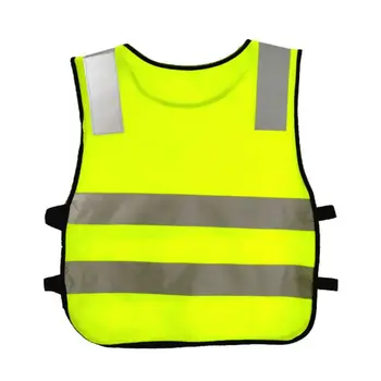

Practical Durable Kids Safety High Visibility Vests Breathable Road Traffic Children Reflective Reflector Clothing Jacket *