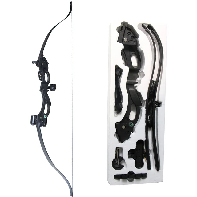  US $59.99 Archery Recurve Black Game Takedown Adult Children Outdoor Sports Shooting 