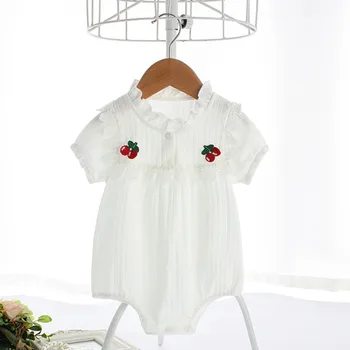 

Newborn Toddler Baby Girls Jumpsuit Clothes Romper Fashion Cute Solid Toddler Infant Outfits Bebe Girl Spring Summer Clothing
