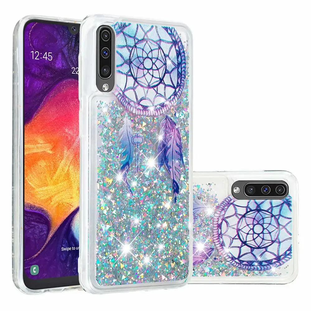 

Glitter Sequin Liquid Quicksand Case For Samsung Note10 Case Dynamic Cover For Galaxy S7 S8 S9 S10 Plus A70 A50 A40 M30 S10E