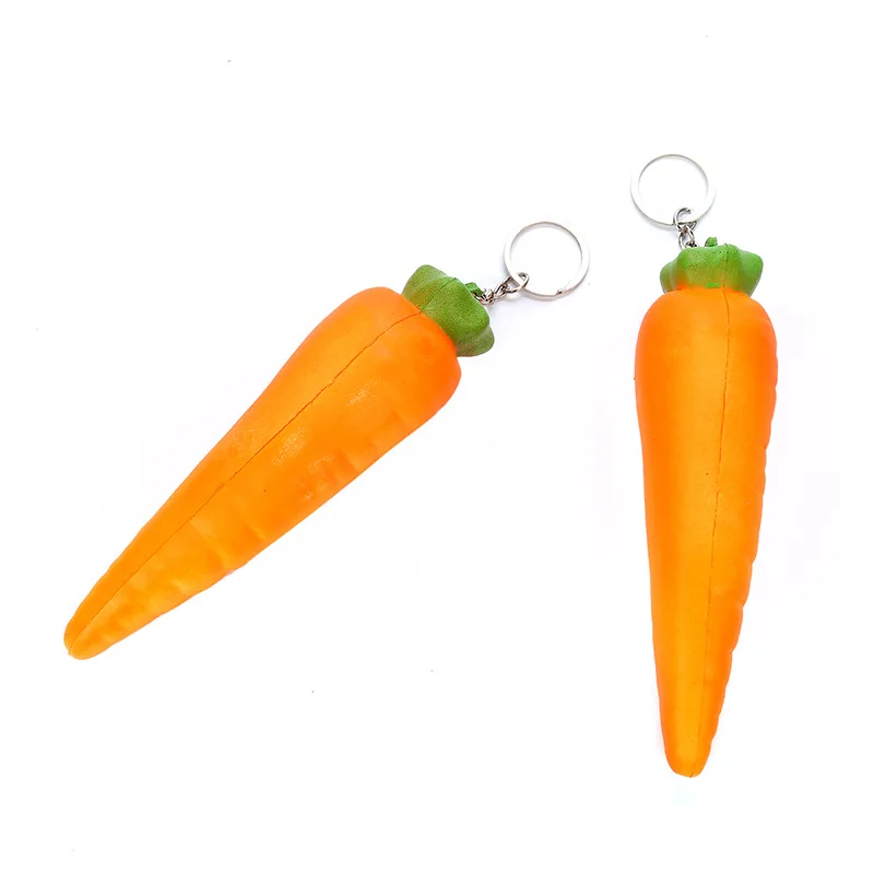 Новые Мягкие игрушки 14 см Kawaii Carrot squishy Jumbo медленно поднимающиеся игрушки антистресс украшения торт Squishies еда Squeeze ароматический гаджет