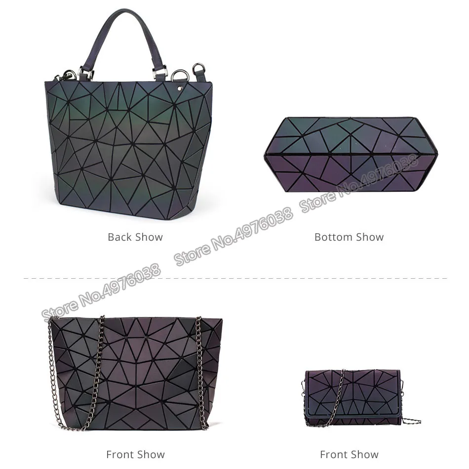 Frauen Diamant Tasche - Geometrische Schulter Tasche