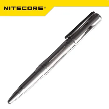 

NITECORE NTP20 Self-defense Multi-Functional Titanium Alloy Tactical Pen Ergonomically Tungsten Steel Tapered Tip