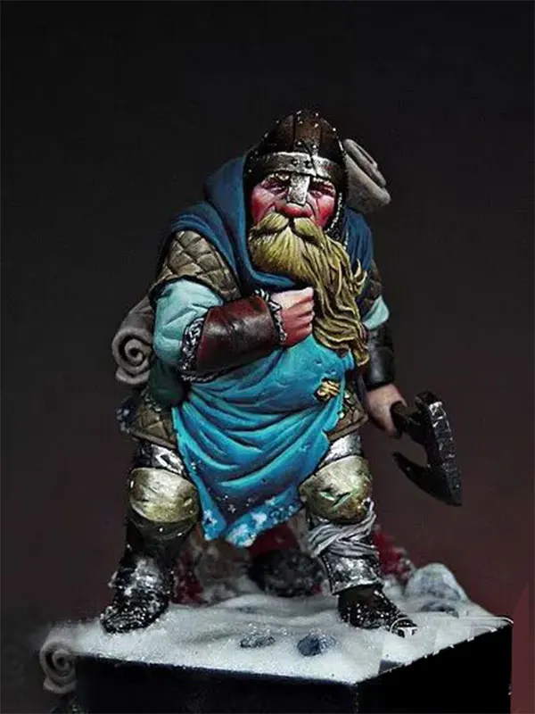 1/32 54 мм высота карликовая защита миниатюрные моделирование Неокрашенный DIY сборка моделирование статическая Смола модельные наборы коллекция