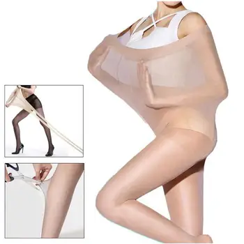 

Female Tights Stockings Pantyhose Sticky Women's Panty Nylon Elastic Skinny Legs Lady Anti Hook Silk Medias Female
