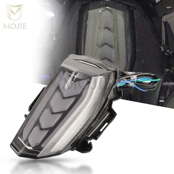 

Motorcycle Integrated LED Rear Tail Light Brake Stop Turn Warning Signal Indicator Lamp For Yamaha YZF R15 V3 2017-2020 2019