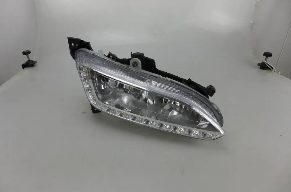 Osmrk led drl дневного света с диммером для hyundai Santafe IX45 2013- с беспроводным управлением