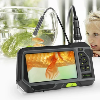 

LED Light With Case Waterproof Repair Inspection Camera 3500mAh Battery 5 Inch Probe Car HD Resolution Tool 1280x720 Endoscope