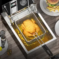 Stainless Steel Electric Deep Fryer Multifunctional  Fat Fryer Frying Machine Grill Fried Fish Chicken Meat Potato Chips 1